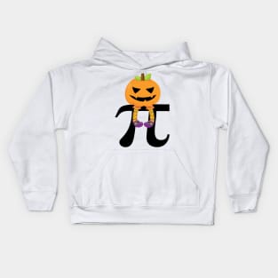 Pumpkin Pi Math Halloween Humor Kids Hoodie